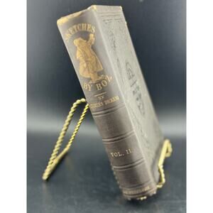 Charles Dickens "Sketches by Boz - Volume II" - The Peterson's Duodecimo Edition